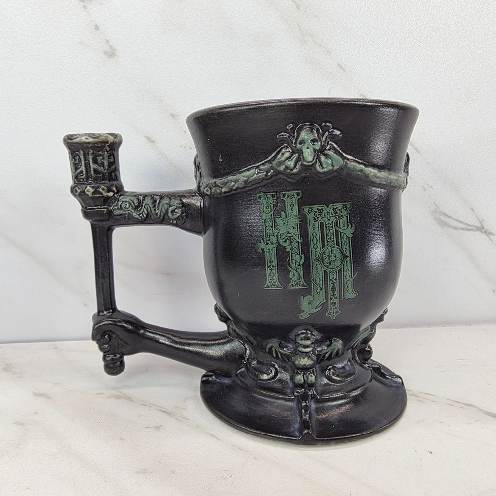 Disney Haunted Mansion Stein‎ Mug Goblet Black Green Authentic Original